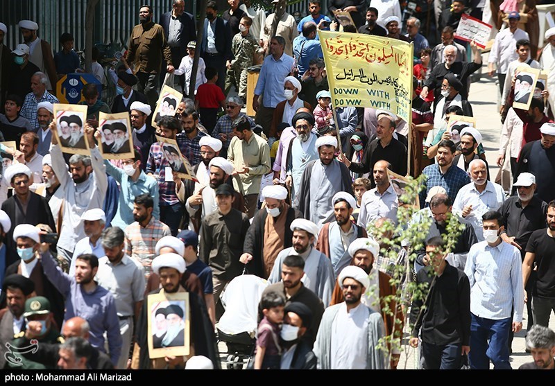 راهپیمایی سالروز 15 خرداد در قم