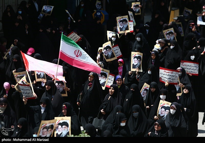 راهپیمایی سالروز 15 خرداد در قم