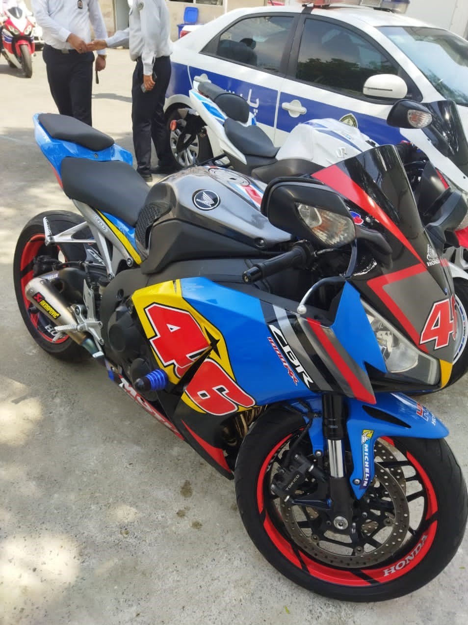 پلیس | ناجا | نیروی انتظامی جمهوری اسلامی ایران , پلیس راهور | پلیس راهنمایی و رانندگی , موتور سواری , 