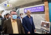 آیین بهره برداری از ایستگاه مترو شهدای 17 شهریور