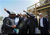 آئین افتتاح واحد بخار نیروگاه سیکل ترکیبی چابهار