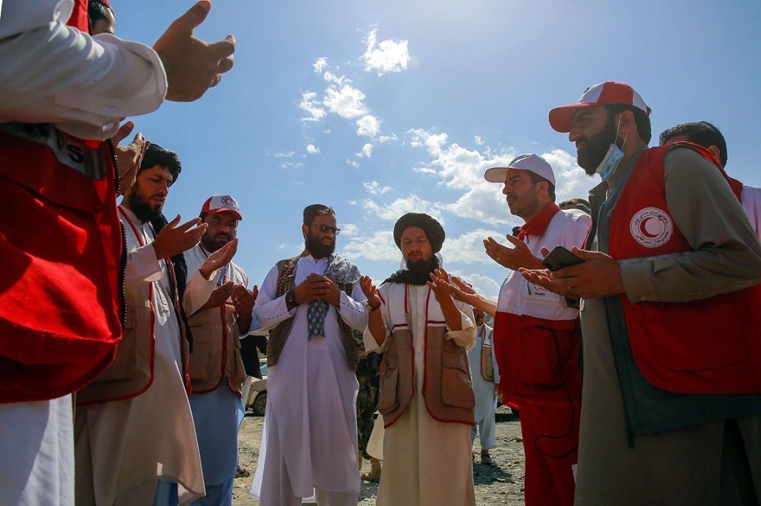 کشور افغانستان , جمعیت هلال احمر , زلزله , 