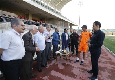 حضور پیشکسوتان پرسپولیس در نخستین تمرین پیش‌فصل + عکس