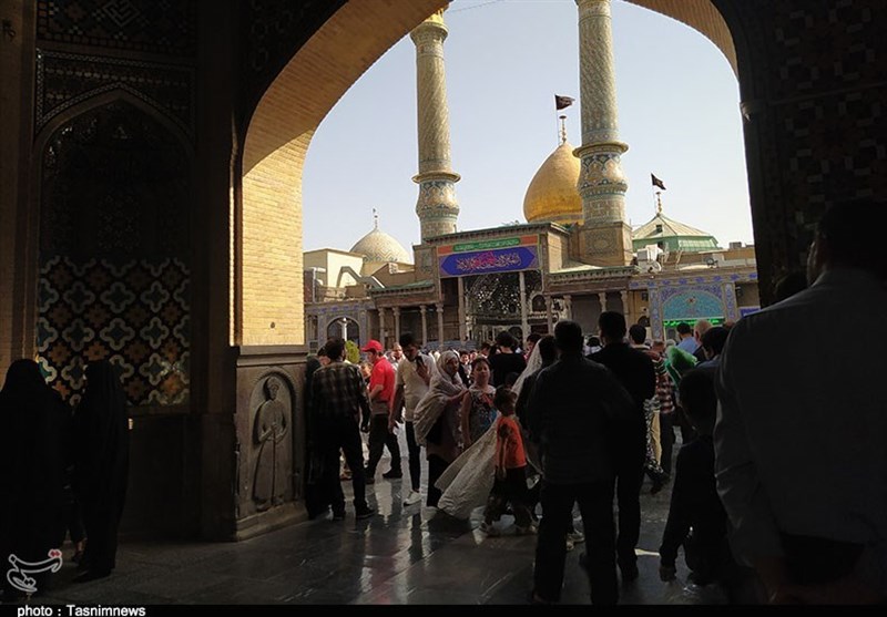 دعای عرفه , غبار روبی حرم حضرت عبدالعظیم حسنی (ع) , عبدالعظیم حسنی , 