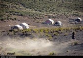 ییلاق عشایر سلسله و دلفان در کوهپایه های گرین - لرستان
