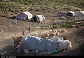 ییلاق عشایر سلسله و دلفان در کوهپایه های گرین - لرستان