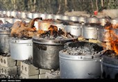 پخت و توزیع 150دیگ غذای نذری بمناسبت عیدغدیرخم- مبارکه اصفهان