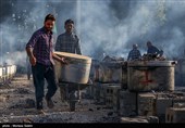 پخت و توزیع 150دیگ غذای نذری بمناسبت عیدغدیرخم- مبارکه اصفهان