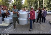 پخت و توزیع 150دیگ غذای نذری بمناسبت عیدغدیرخم- مبارکه اصفهان