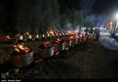 پخت و توزیع 150دیگ غذای نذری بمناسبت عیدغدیرخم- مبارکه اصفهان