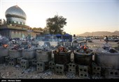 پخت و توزیع 150دیگ غذای نذری بمناسبت عیدغدیرخم- مبارکه اصفهان