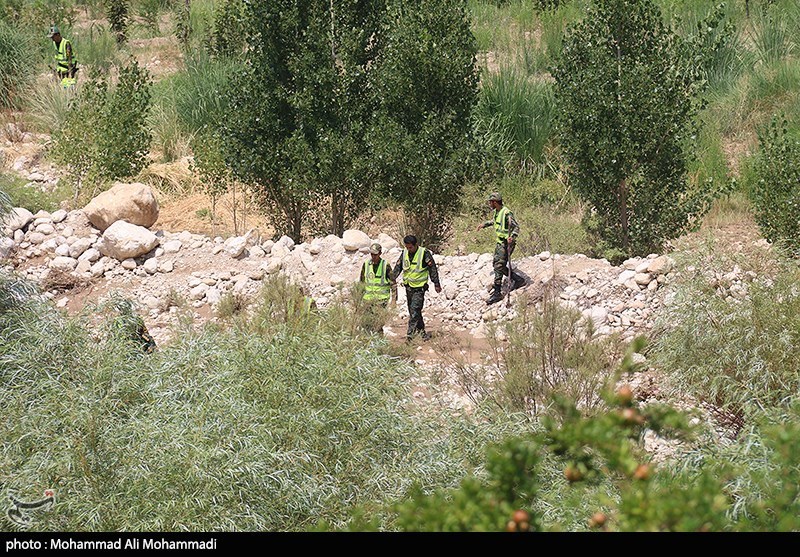 عملیات جستجو مفقودین سیل استهبان