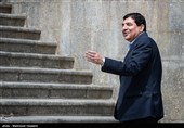 محمد مخبر معاون اول رئیس جمهور در حاشیه جلسه هیئت دولت