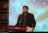 مداحی سید محمود علوی در آیین سیاه پوشان سلام بر محرم