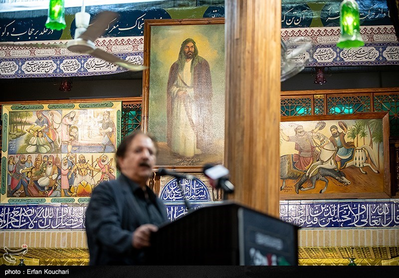 مراسم رونمایی از پوستر سومین سوگواره «تصویر دهم»