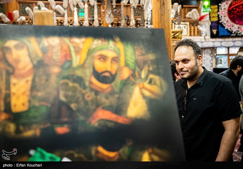 مراسم رونمایی از پوستر سومین سوگواره «تصویر دهم»