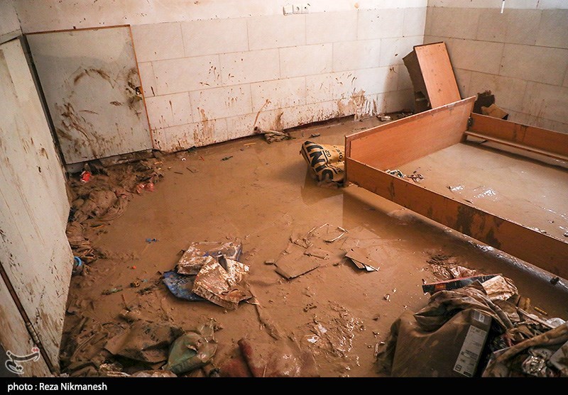 خسارات سیل در یزد