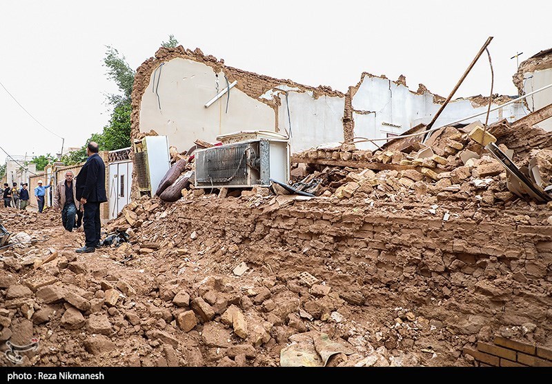 خسارات سیل در یزد