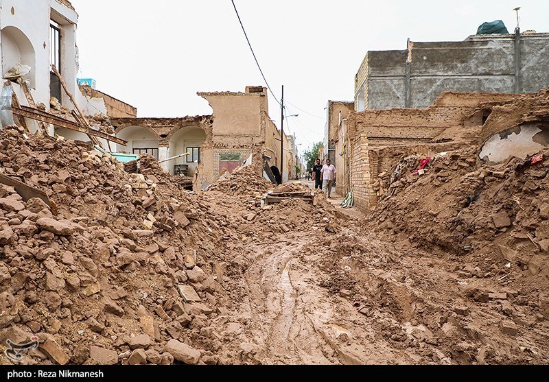 خسارات سیل در یزد