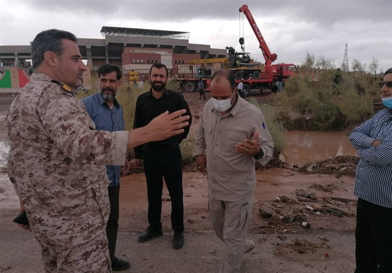 سپاه پاسداران | سپاه , نیروی زمینی سپاه , استان کرمان , سیل ,