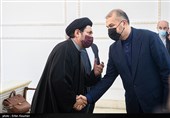 ورود حسین امیرعبداللهیان وزیر امور خارجه به محل دیدار با ماندلا ماندلا نوه نلسون ماندلا