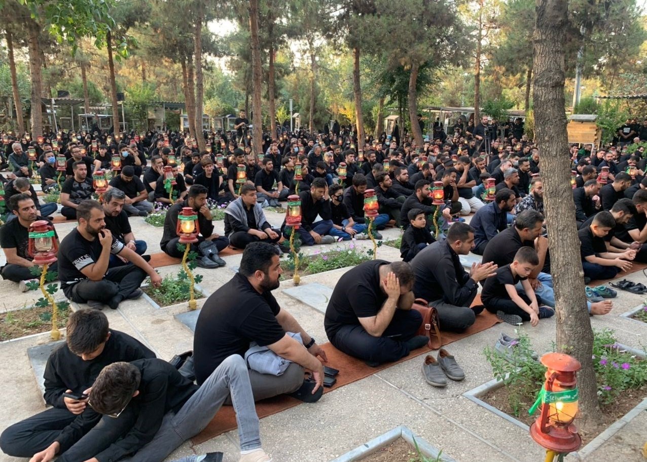 گلزار شهدا , شهدای گمنام , هیئت , 