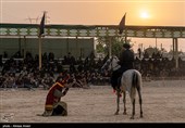 تعزیه حر ابن ریاحی در لامرد - فارس 