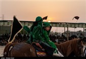 تعزیه حر ابن ریاحی در لامرد - فارس 