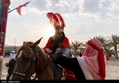 تعزیه حر ابن ریاحی در لامرد - فارس 