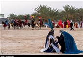 تعزیه حر ابن ریاحی در لامرد - فارس 