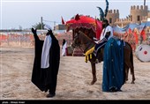 تعزیه حر ابن ریاحی در لامرد - فارس 