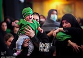 تصاویر منتخب اجتماع شیرخوارگان حسینی در سراسر کشور