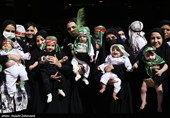 تصاویر منتخب اجتماع شیرخوارگان حسینی در سراسر کشور