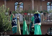آیین علم گردانی در روستای درسجین شهرستان ابهر