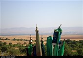 آیین علم گردانی در روستای درسجین شهرستان ابهر