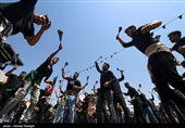 مراسم عزاداری  تاسوعای حسینی در منطقه شریف آباد شهرستان ابهر