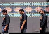 مراسم عزاداری  تاسوعای حسینی در منطقه شریف آباد شهرستان ابهر