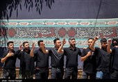 مراسم عزاداری  تاسوعای حسینی در منطقه شریف آباد شهرستان ابهر