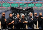 مراسم عزاداری  تاسوعای حسینی در منطقه شریف آباد شهرستان ابهر