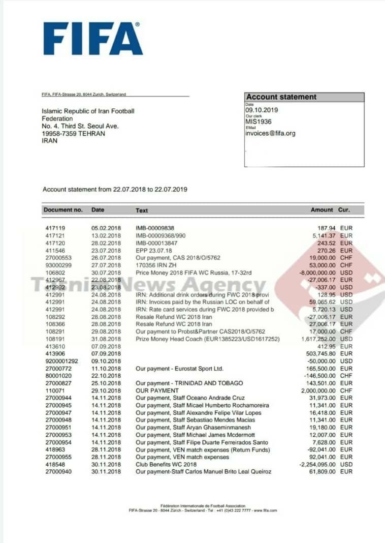 فدراسیون فوتبال , تیم ملی فوتبال ایران , مهدی تاج , ویلموتس , 