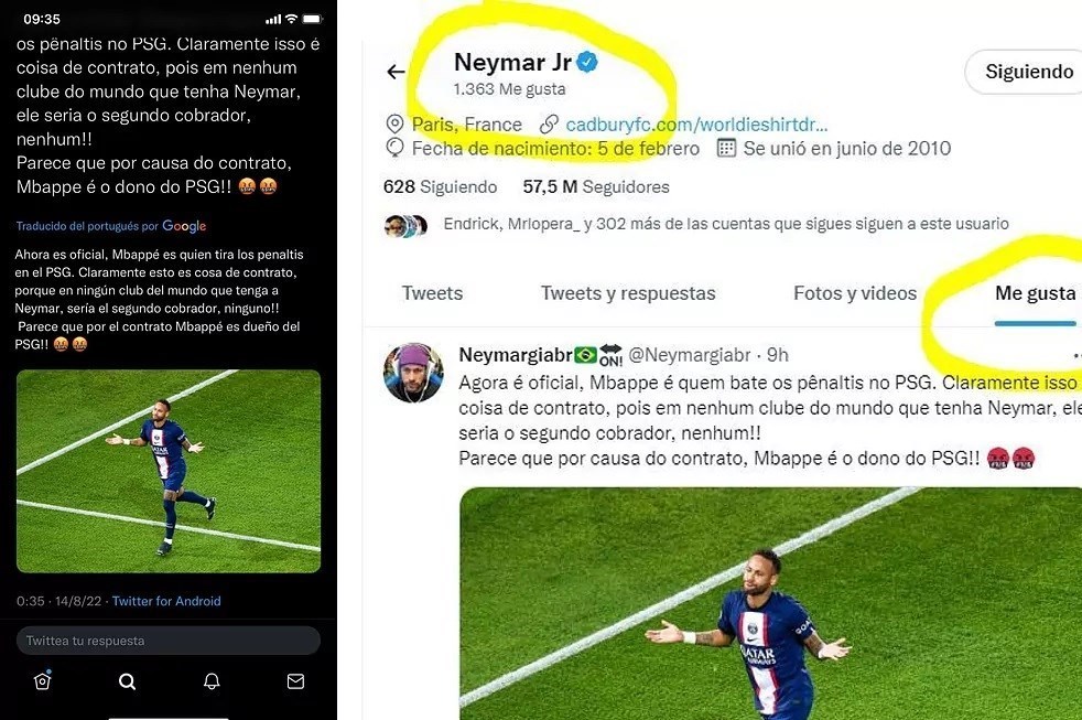 نیمار , کیلیان امباپه , تیم فوتبال پاری‌سن‌ژرمن , 