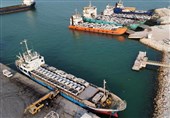 صادرات 4 میلیون تن کالا از بنادر غرب هرمزگان