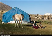 ییلاق عشایر سلسله و دلفان در کوهپایه های گرین - لرستان