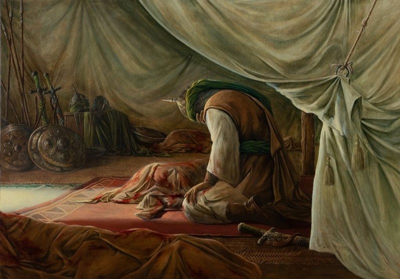 هنرهای تجسمی , نقاشی , اربعین , امام حسین (ع) ,