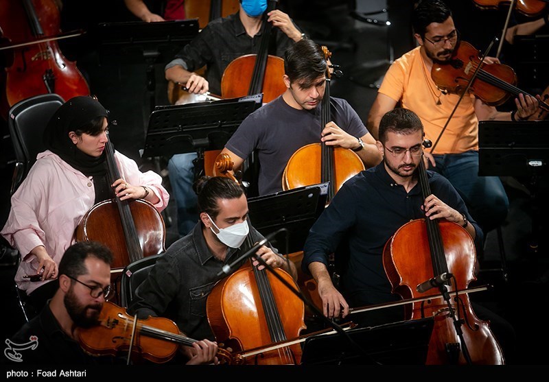 تمرین ارکستر ملی