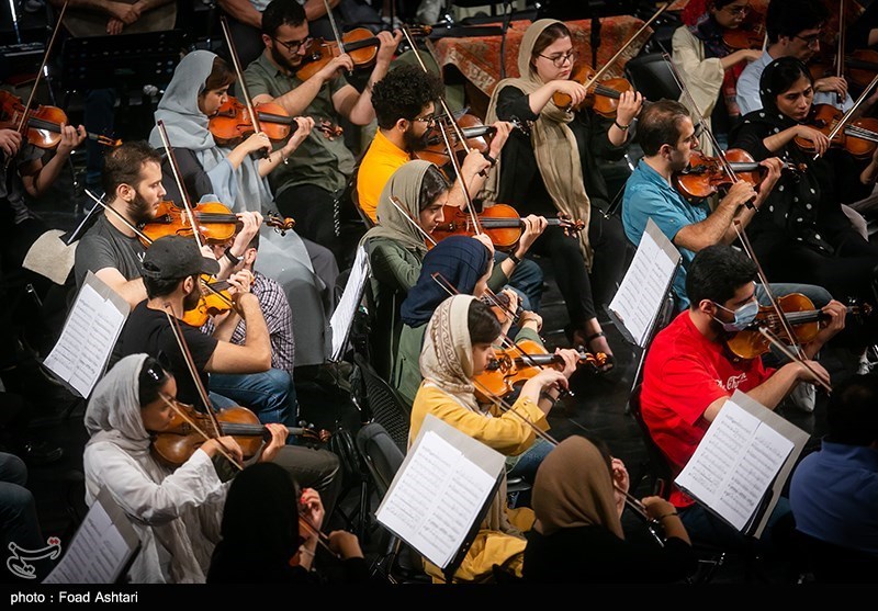 تمرین ارکستر ملی