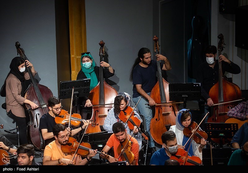 تمرین ارکستر ملی