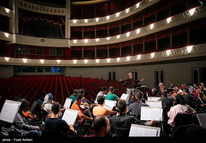 تمرین ارکستر ملی