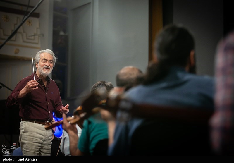 تمرین ارکستر ملی