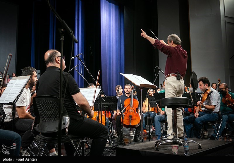 تمرین ارکستر ملی